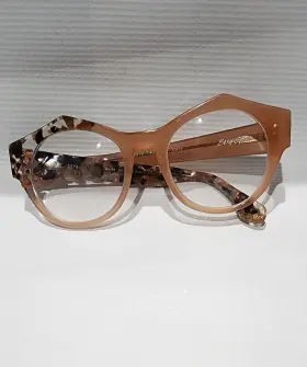 2374 See Eyewear C914 Eyeglasses Sexy Specs Cat Eye France Brown Tortoise 48 19 140