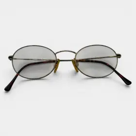 Seiko T324 Vintage Titanium Oval Eyeglass Frames 45-19-135 Only