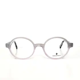 47-19-140 Seraphin 8096 Womens Violet Dove Round Designer Eyeglasses Frames And Case