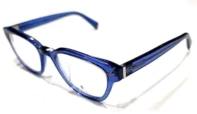 8837 Seraphin 8836 Maddox Crystal Blue Oval Eyeglasses 51-20 140 Japan