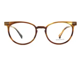 46-19-145 Seraphin Berkley/8798 Eyeglasses Frames Havana Brown Tortoise Cat Eye