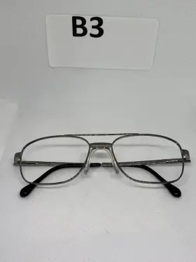 56-18-145 Sferoflex 2268 268 Mens Eyeglasses Frame Silver Frames Only