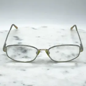 49-16-130 Sferoflex 2490 104 Full Rim Silver/gold Metal Eyeglasses Frames Italy