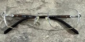 51-17-135-32 Sferoflex 2551b Sf 440 Women S White Gold Flex Eyeglasses Frames G6