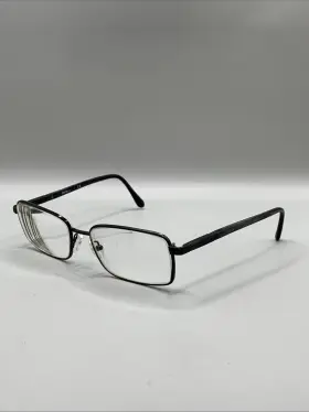 55-17-140 Sferoflex Sf2265 Eyeglasses Sf 2265 268 Black Rectangle Metal Frames