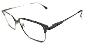 Shaq-190m Shaquille O Neal Shaq 190m Black Gunmetal Fade Square Eyeglasses 55-17 145