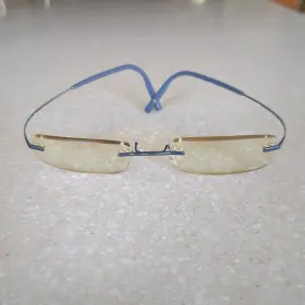 Xx-17-140 Silhouette 5541 70 4640 Titan Arctic Blue Rimless Frames