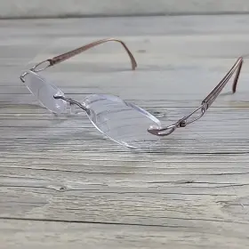 6053 Silhouette 6708 Eyeglasses 40 Tender Romance Rimless Frames Only - 19 130mm