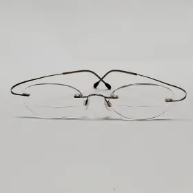 Silhouette 7793 Eyeglass Frame Rimless Purple 45 19 150 Oval Hingeless Titanium