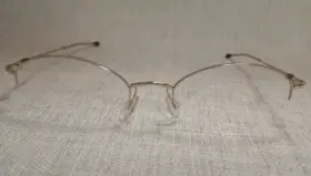 Silhouette M6524 V6054 /85 Titanium Gold Silver Half Eyeglasses Frames 50-19 130