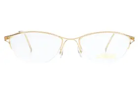 M6557 Silhouette M 6557 /30 V 6050 Gold Semi Rimless Luxury Austria Eyeglasses 52mm