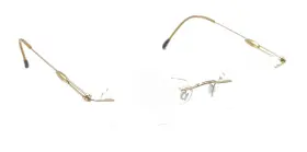 M7436 Silhouette 7436 40 Titanium Gold Rimless Eyeglasses Frames 17 135 Austria