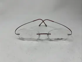 17-140 Silhouette P821 5515 70 3040 Red Rimless Eyeglasses