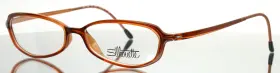 50-14-130 Silhouette Spx1992 6081 Brown Womens Oval Full Rim Eyeglasses B 25