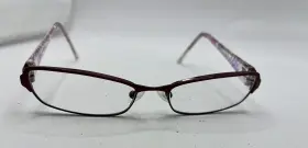 61016 Skechers Sketchers Eyeglasses Frames Purple/pink Girls/kids Frame Very Good