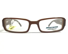 49-17-140 Skechers 715583250956 Eyeglasses Frames Sk3021 Brn Brown Rectangular Full Rim 49-17-140 Skechers 715583250956 Eyeglasses Frames Sk3021 Brn Brown Rectangular Full Rim