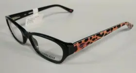 48-16-130 Skechers Se1554-1 Eyeglass Frames Chloe Black Leopard X74 Se1554 For Rx