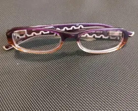 50-16-135 Skechers Sk2036 Brown Dark Purple Womens Eyeglasses Frame