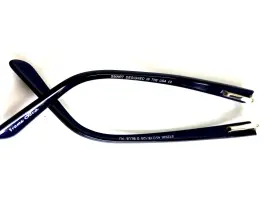 45-18-125 Smart Design For Parts - S7254k Dark Blue Eyeglasses Frame Arms Brkn