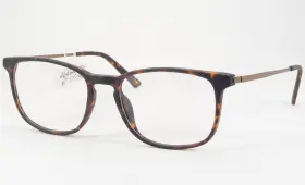 53-18-145 So Ac7a C8 Matte Dark Demi Brown Unique Rare Eyeglasses Glasses Frame