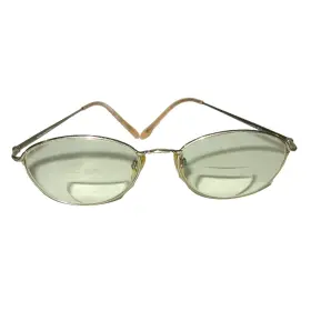 M103 Sophia Loren Eyeglass Frames Zyloware 095 Gold Tone Metal Frame