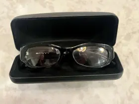 54-17-143 Spivvy Sp-201 Black Made In Japan Eyeglasses Frames