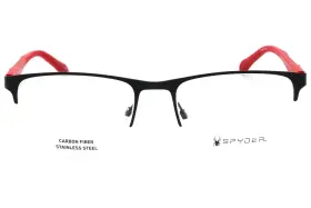 55-19-145 Spyder Sp4026 Lot Of 2 New Eyeglasses Black Diamond Carbon Fiber