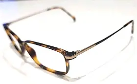 Si30059 Stepper Eyewear F190 Small Thin Tortoise Titanium Rectangle Eyeglasses 52-13 130