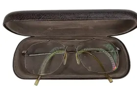 Zf-702 Stetson Zyloware 058 Eyeglasses Frame Brown Full Rim Aviator 58-16