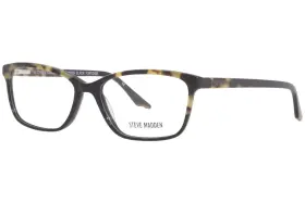 Steve Madden 886453561318 Carmmen Eyeglasses Frame Womens Black Tortoise Full Rim 54mm