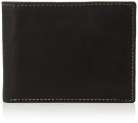 08rf-08-one Steve Madden N80001/08rf-08-one Mens Leather Wallet Extra Capacity One Size Black/antique