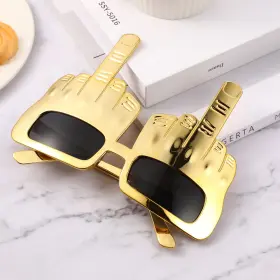 Dvwz171806j22feigv Stobok Stobolk Middle Finger Glasses Stobock Heart Sunglasses Eye-catching Miss
