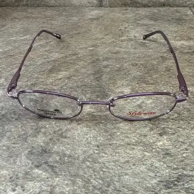 45-18-130-25 Stylewise Sw504 Eye Q Eyeglasses Frame Youth Purple Flex Hinge Nwot