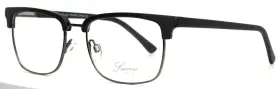 53-18-145 Success Ss-503 Matte Black Mens Rectangle Full Rim Eyeglasses B 39 53-18-145 Success Ss-503 Matte Black Mens Rectangle Full Rim Eyeglasses B 39