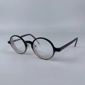 46-21-142 Sunnies Studio Ss1127 Unisex Eyeglasses Frame Black Plastic Round Mm