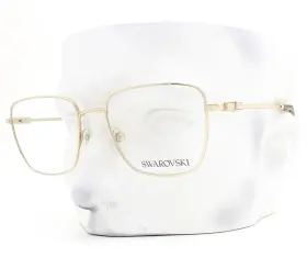 1003 Swarovski 4013 Eyeglasses Sk Glasses Shiny Pale Gold Crystals 53mm No Case