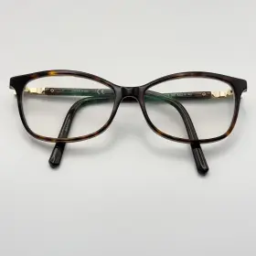 Sk5239-3 Swarovski Eyeglasses Women Tortoise Rectangle Crystals Frame Only