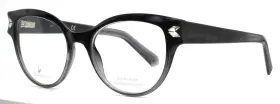 51-17-140 Swarovski Sk5266 020 Black Womens Semi Cat Eye Eyeglasses B 44