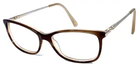 54-15-140 Swarovski Sk5285 047 Beige/gold Women S Eyeglasses Frame