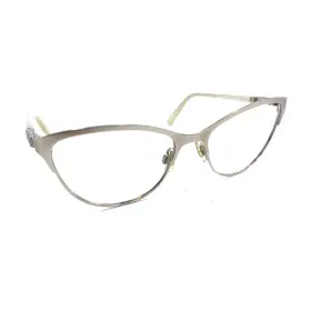 Sw5168 Swarovski Game 033 Matte Gold Beige Cat Eye Eyeglasses Frames 53-16 135