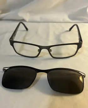 18-135 Takumi Tk932 Eyeglasses Frame 52 50 With Clip Glasses - Frames Only