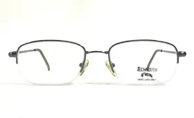 52-19-140 Technolite Flex Tlf523 Eyeglasses Frame Gm Gunmetal Rectangle Half Rim 52-19-140 Technolite Flex Tlf523 Eyeglasses Frame Gm Gunmetal Rectangle Half Rim