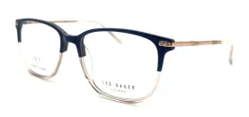 Tfw008 Ted Baker New Blu Blue Authentic Eyeglasses 53 - 17 135