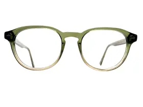 Tmbio001 Ted Baker New Clear Green Brown Ombre Oval Glasses Oli 49 19 145