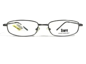 55-17-140 Tempo Mm9009 Gm Eyeglasses Frames Grey Gunmetal Round Full Rim