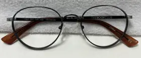 192316120 Thebookclub They Got Farther Gray Metal Round Eyeglass Frames Only 49 19 140