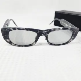 Tbx417-53-04af Thom Browne Eyeglasses Frames 53-19-147 Grey Tortoise