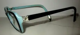 Tiffany & Co. 053672173857 And Womens Rectangle Eyeglasses 53 Mm Excellent