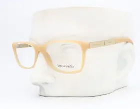2072-b Tiffany & Co. And Tf 2072b 8150 Eyeglasses Glasses Light Beige Brown / Gold 54mm