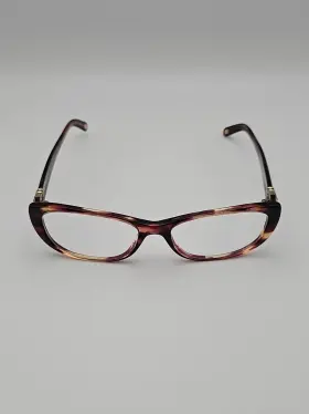 2076-b Tiffany & Co. And Tf 2076b 8081 Eyeglasses Glasses Turtle Used Frames Only
